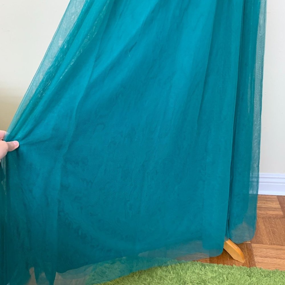 Ever-Pretty A-Line Sequins Patchwork Long Evening… - image 6